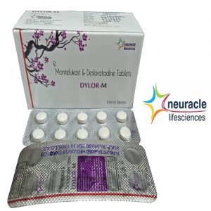 Montelukast 10 mg + Desloratadine 5 mg tab