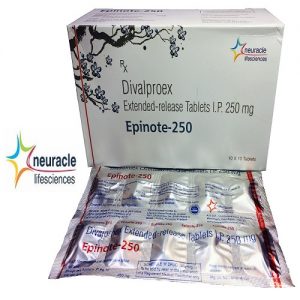 Divalproex sodium extended release 250 mg tab