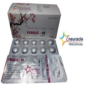 Febuxostat 40 mg tab