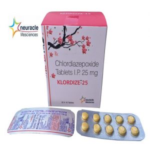 Chlordiazepoxide 25 mg tab