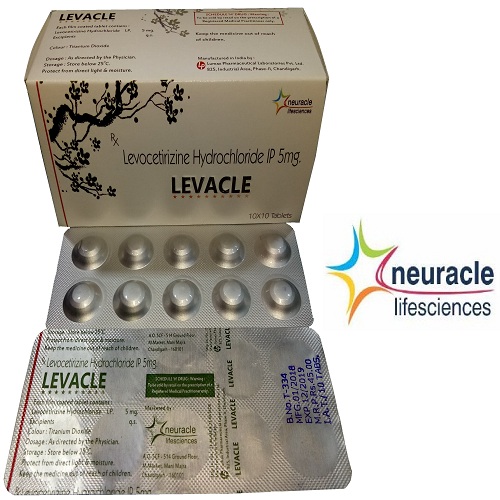 Levocetirizine Hydrochloride 5 mg Tablet tab