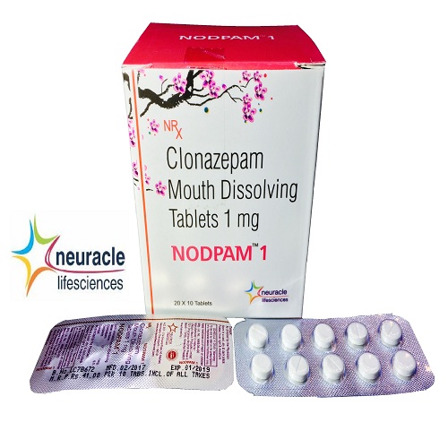 Clonazepam 1 mg (Mouth Disolving) tab