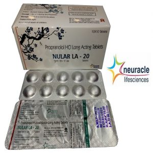 Propranolol 20 mg Long Acting tab