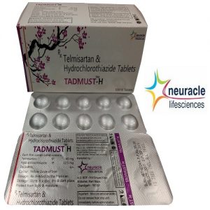 Telmisartan 40 mg + Hydrochlorothiazide 12.5 mg tab
