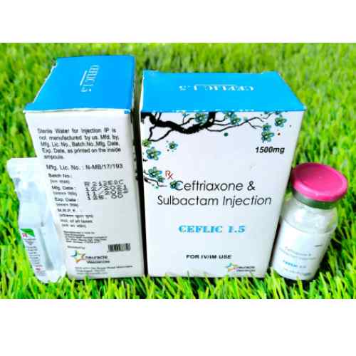 ceflic 1.5 - Ceftriaxone & Sulbactam Injection