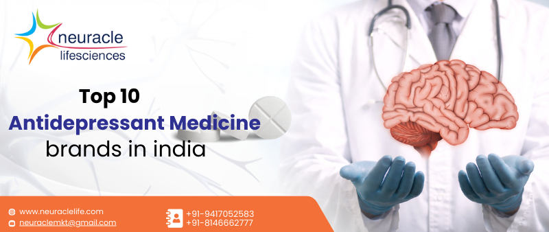 Top 10 Antidepressant Medicine Brands in India
