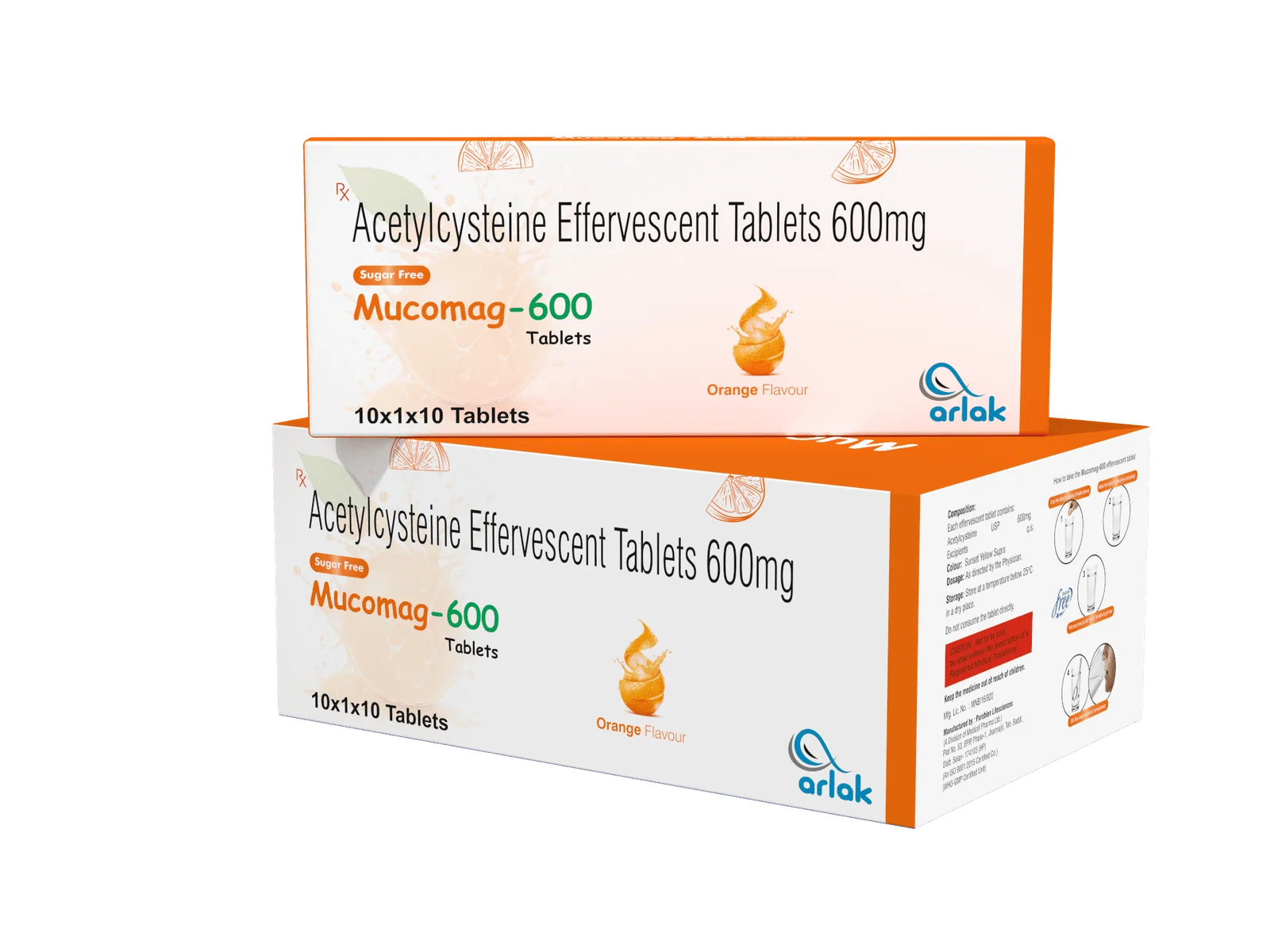 Best Acetylcysteine Effervescent Tablets in India